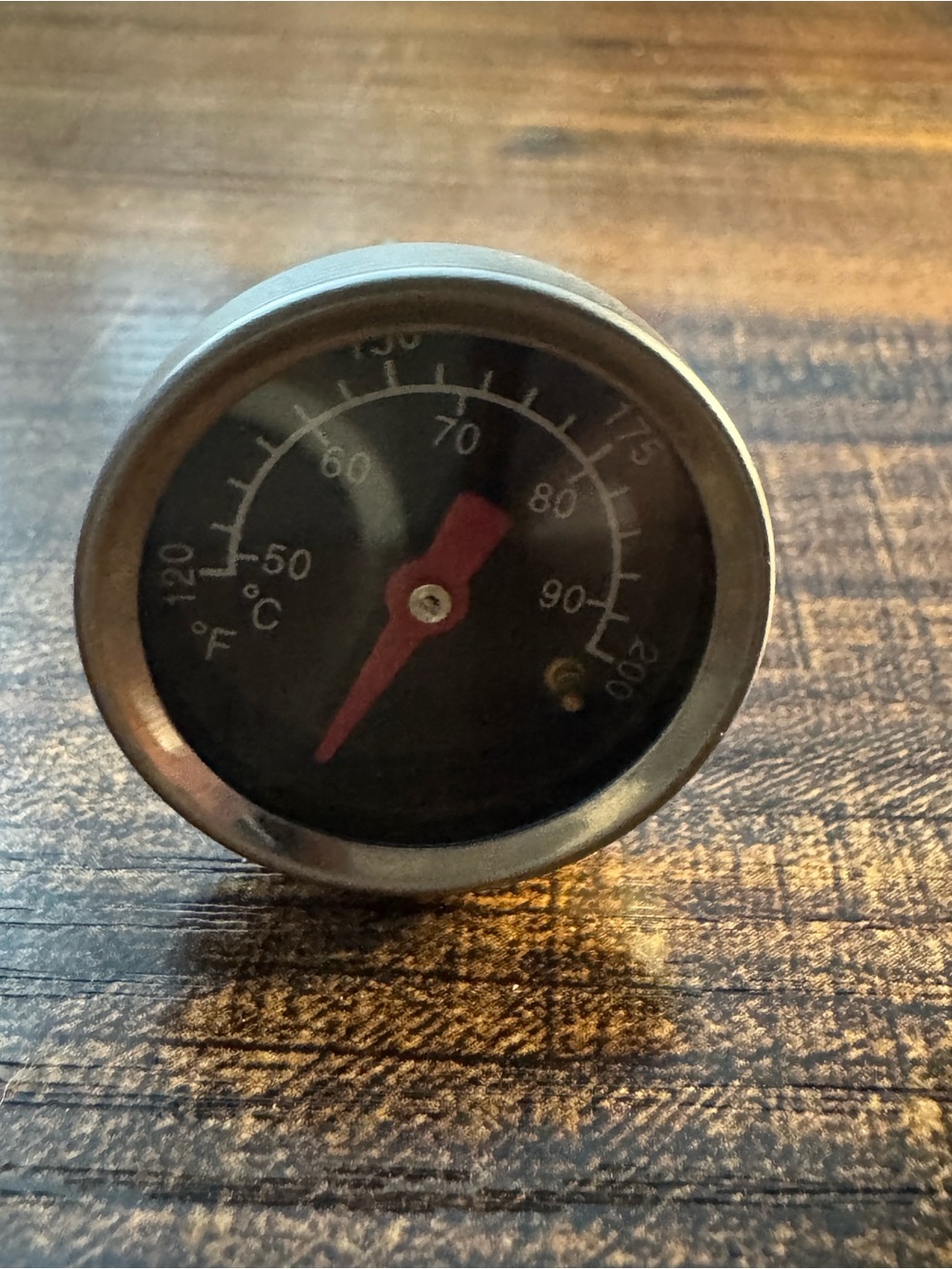 Stainless Steel Analog Meat Food Thermometer Probe Dial Instant Read New